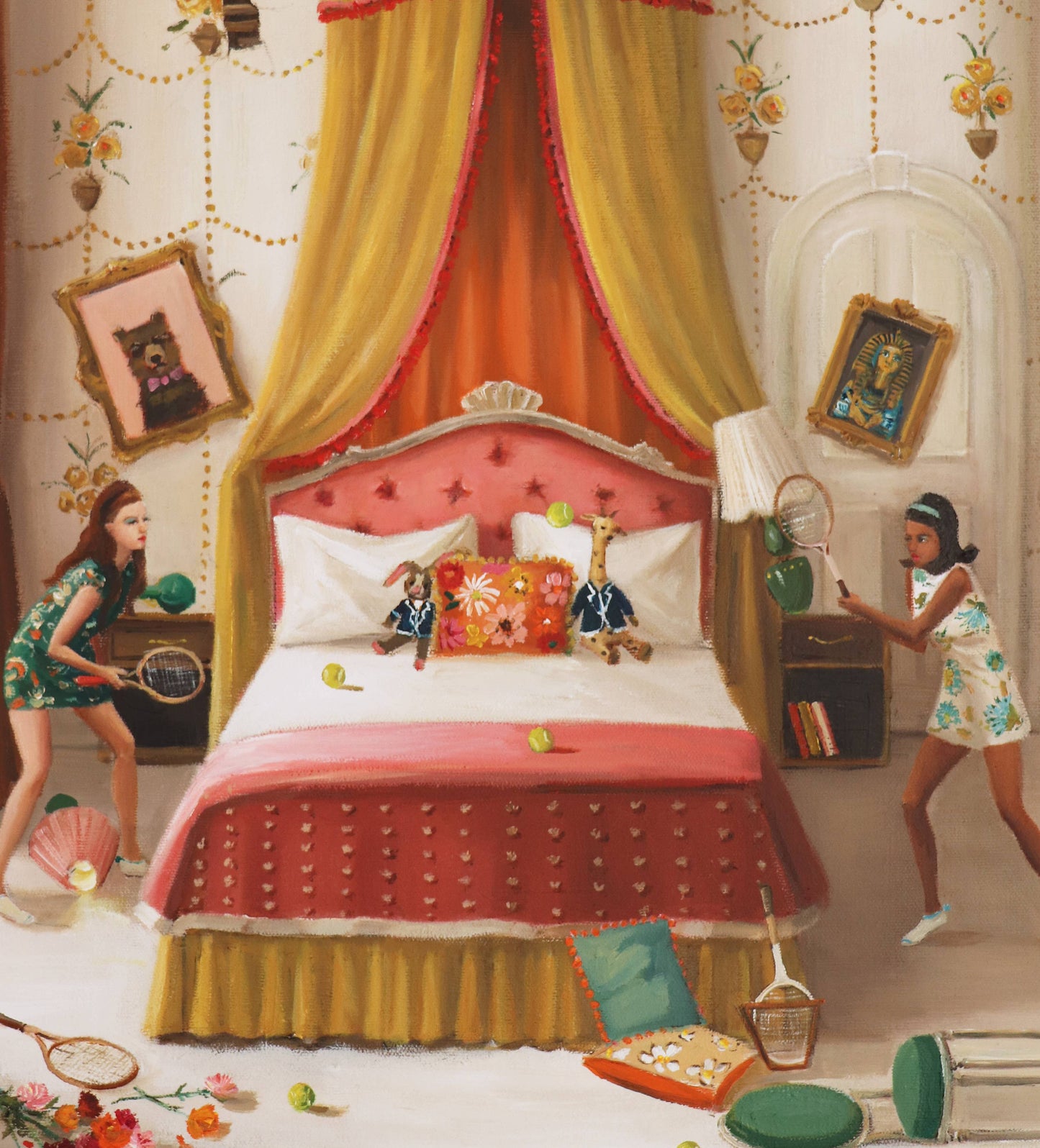 Interior Tennis 8.5"x11" print