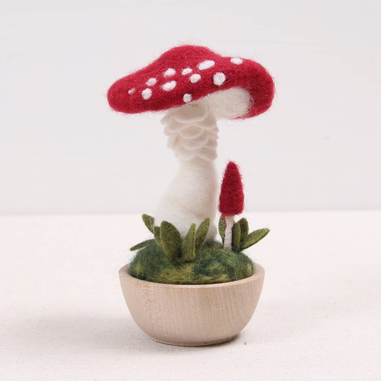 Needle Felting Kit, Crimson Toadstool