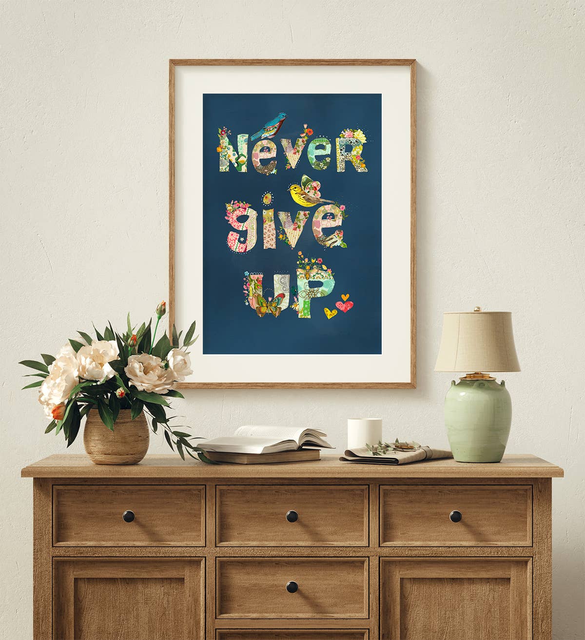 Never Give Up - Print: 8x10
