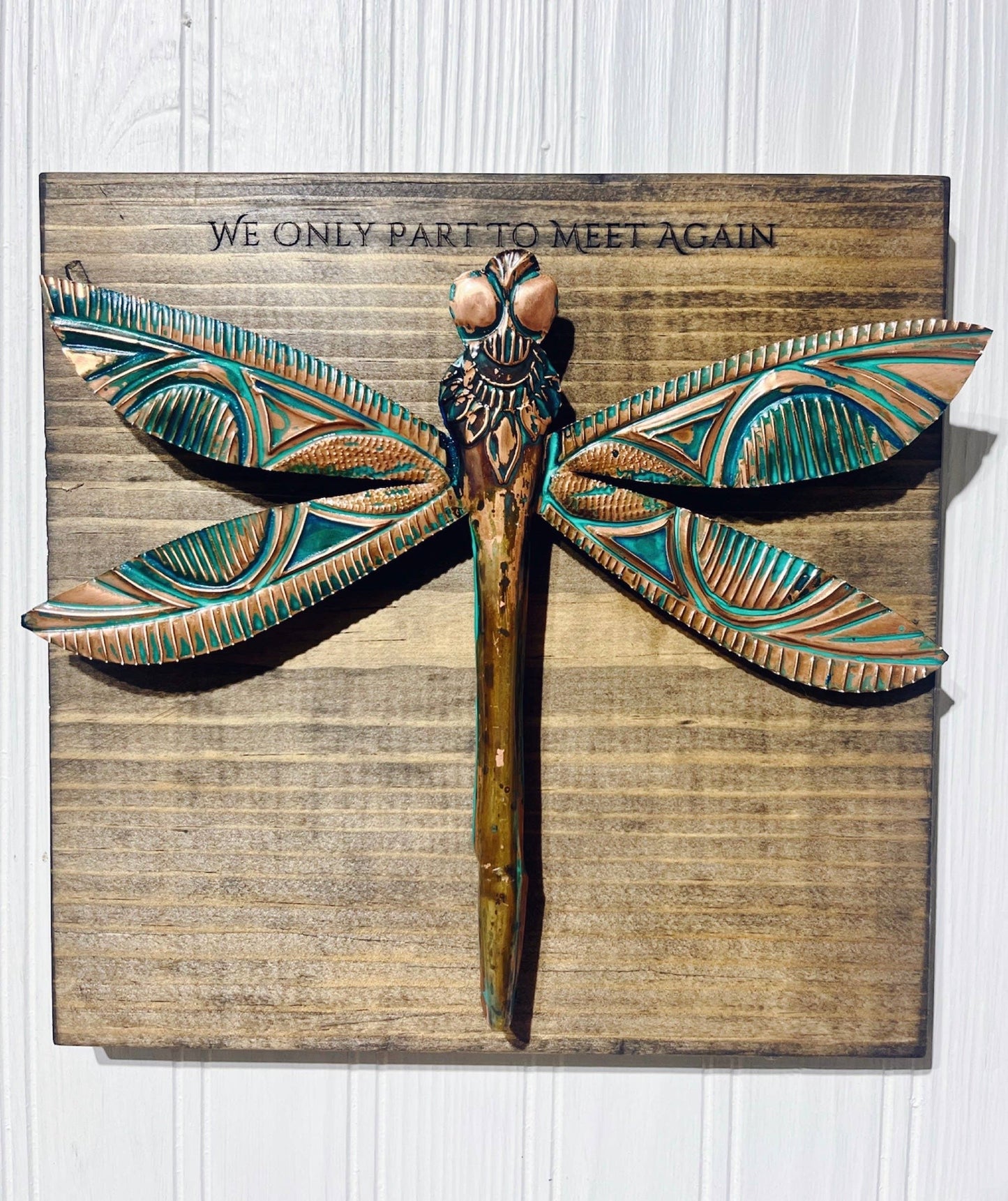 Copper Dragonfly: Jade / We Only Part To Meet Again