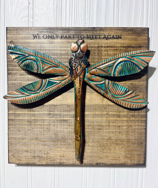 Copper Dragonfly: Jade / We Only Part To Meet Again