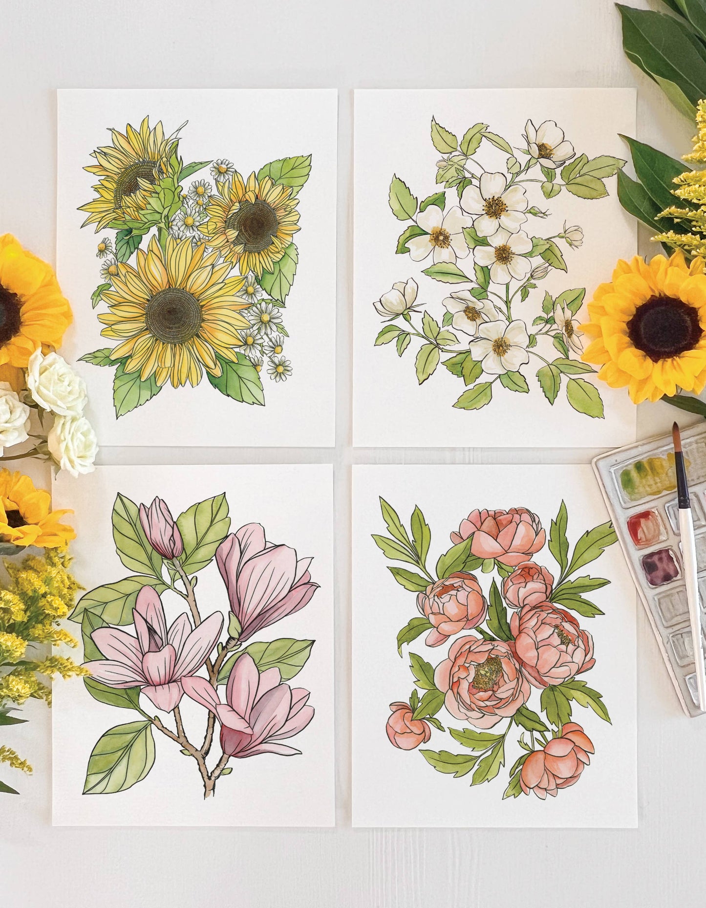 Garden Watercolor Kit