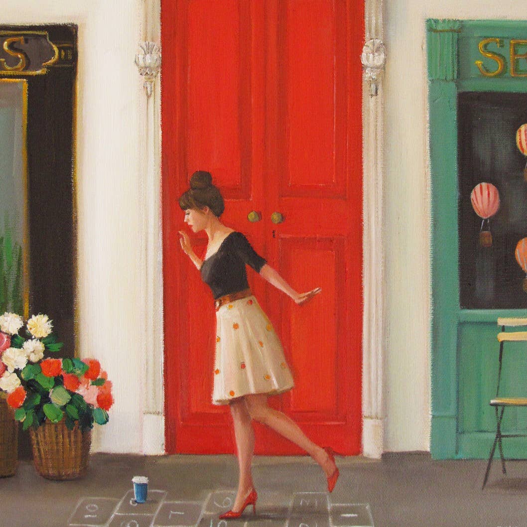 Hopscotch. 11"x14" Art Print