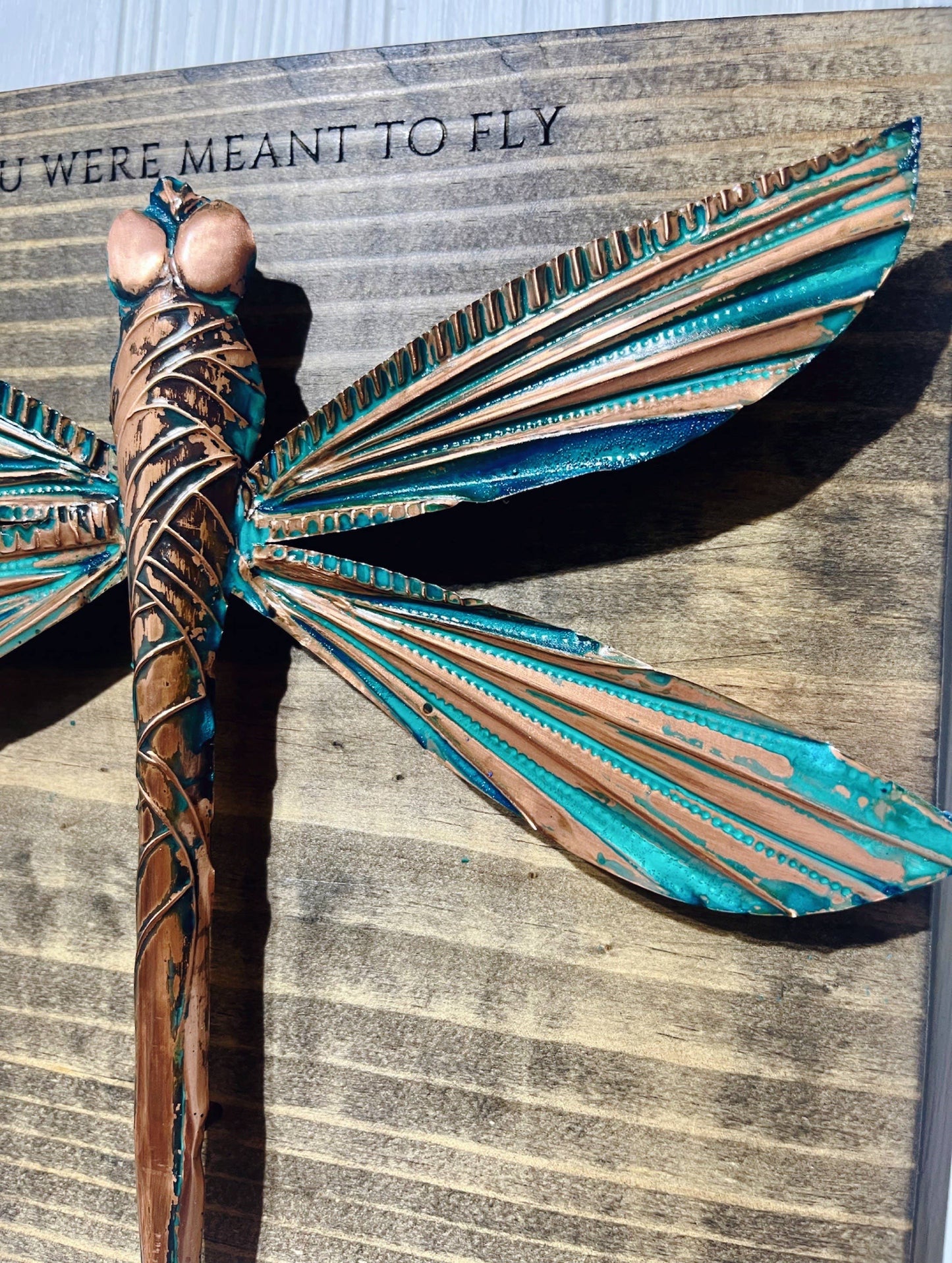 Copper Dragonfly: Jade / We Only Part To Meet Again