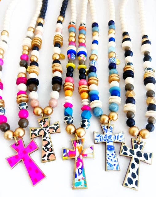 Cross Necklaces: Abstract