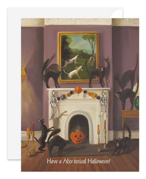 Have A Hiss-terical Halloween! Card