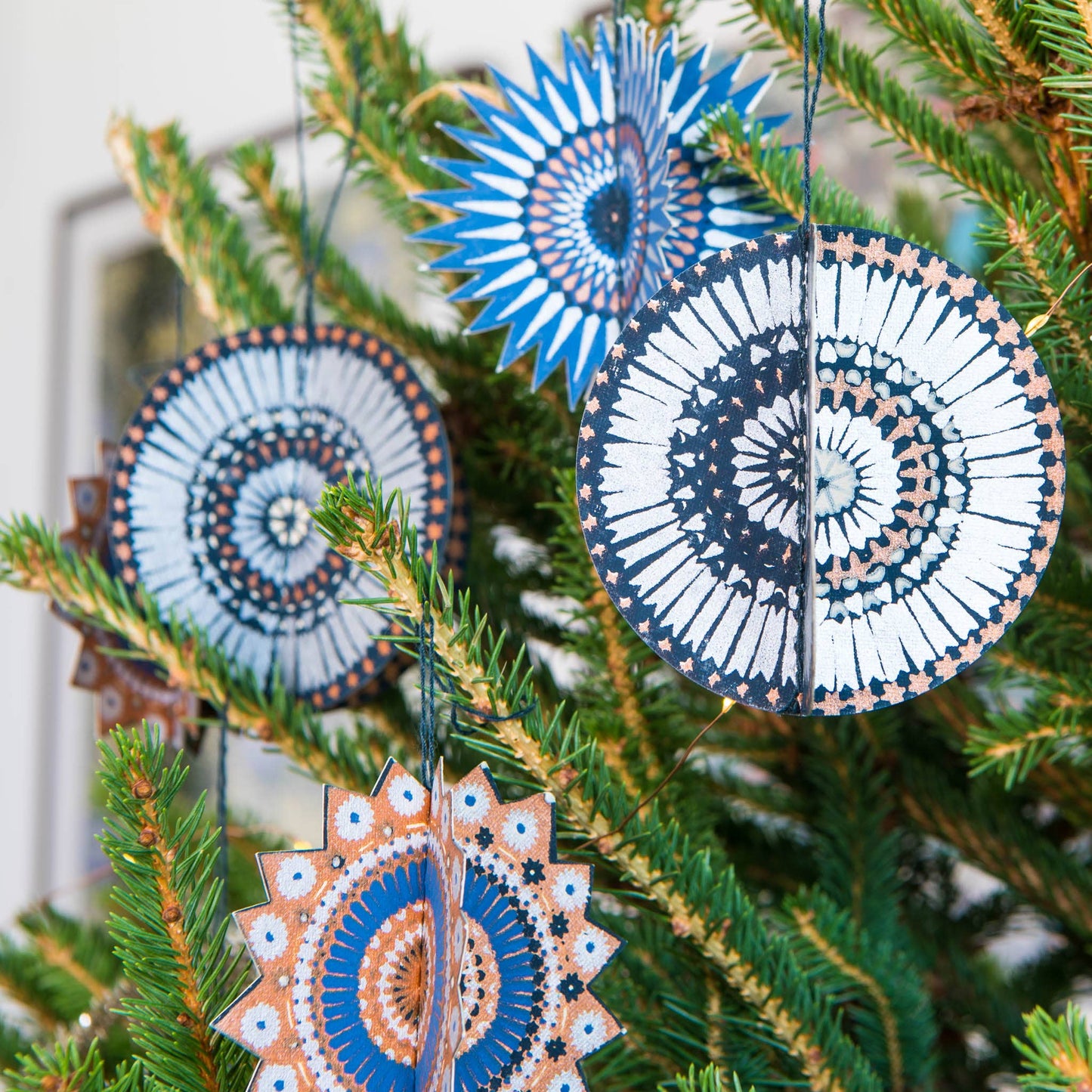 Stars Paper Ornaments