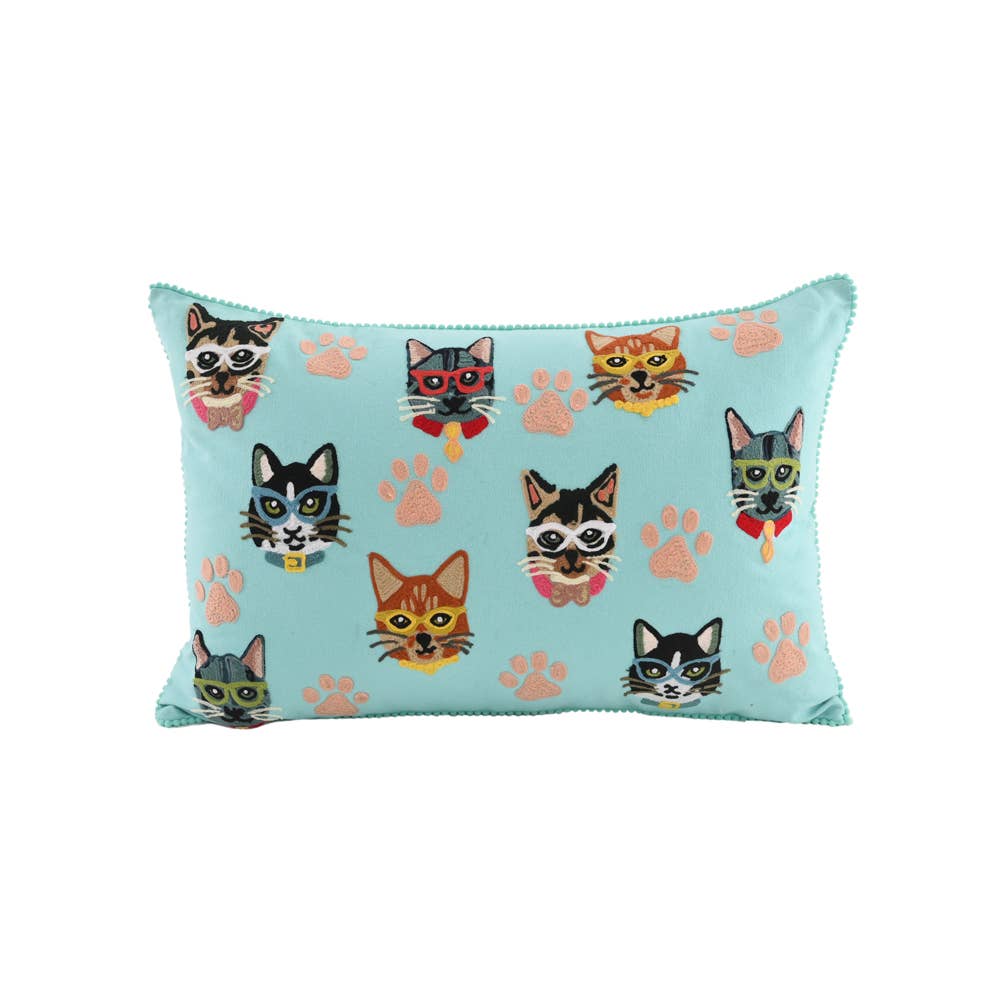 NEW CAT FACES Pillow 16x24