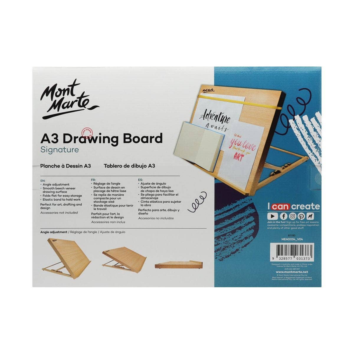 Drawing Board Signature A3 (18.5 x 14.2in)