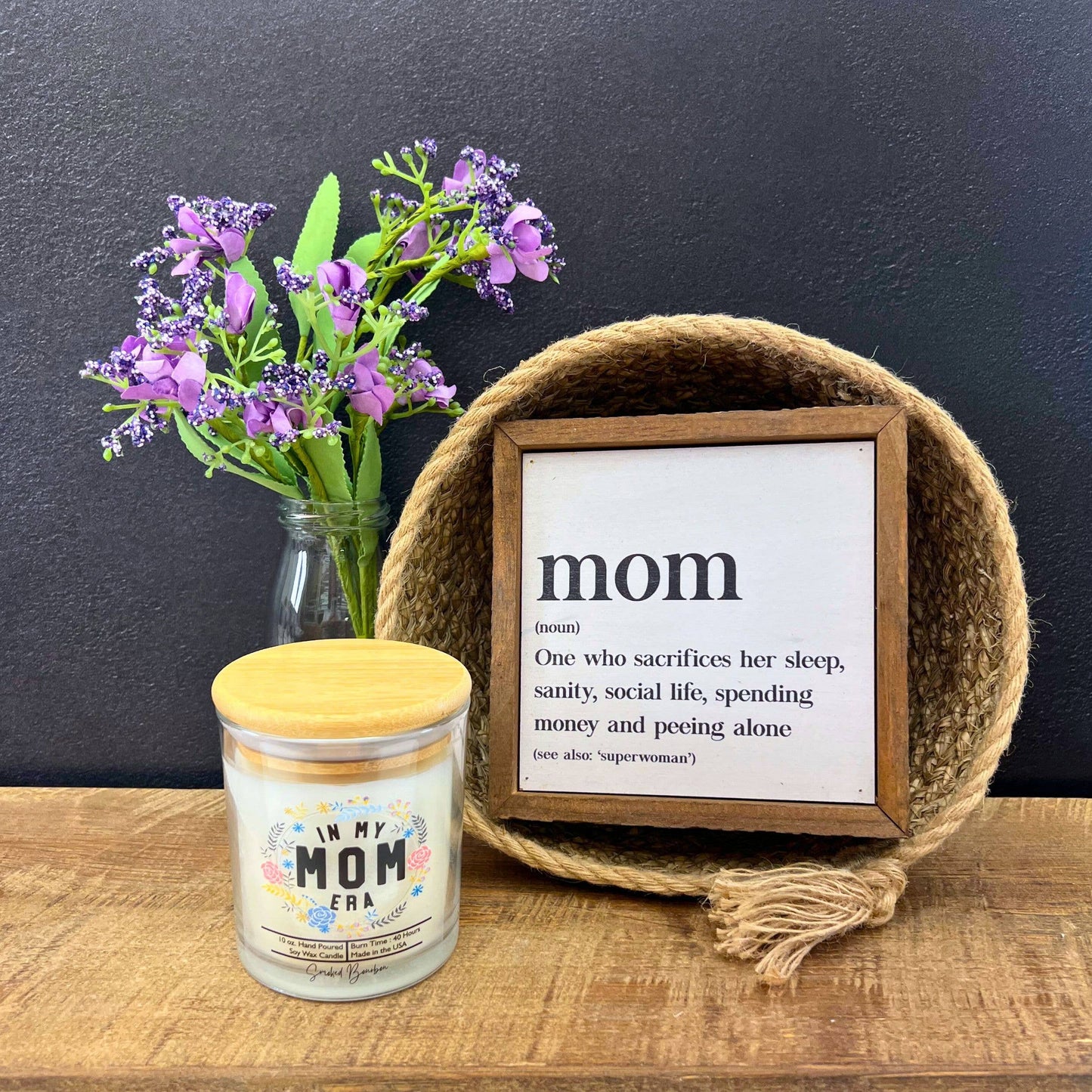 In My Mom Era - Mothers Day Soy Wax Candles - 10oz Candle: Cucumber Melon