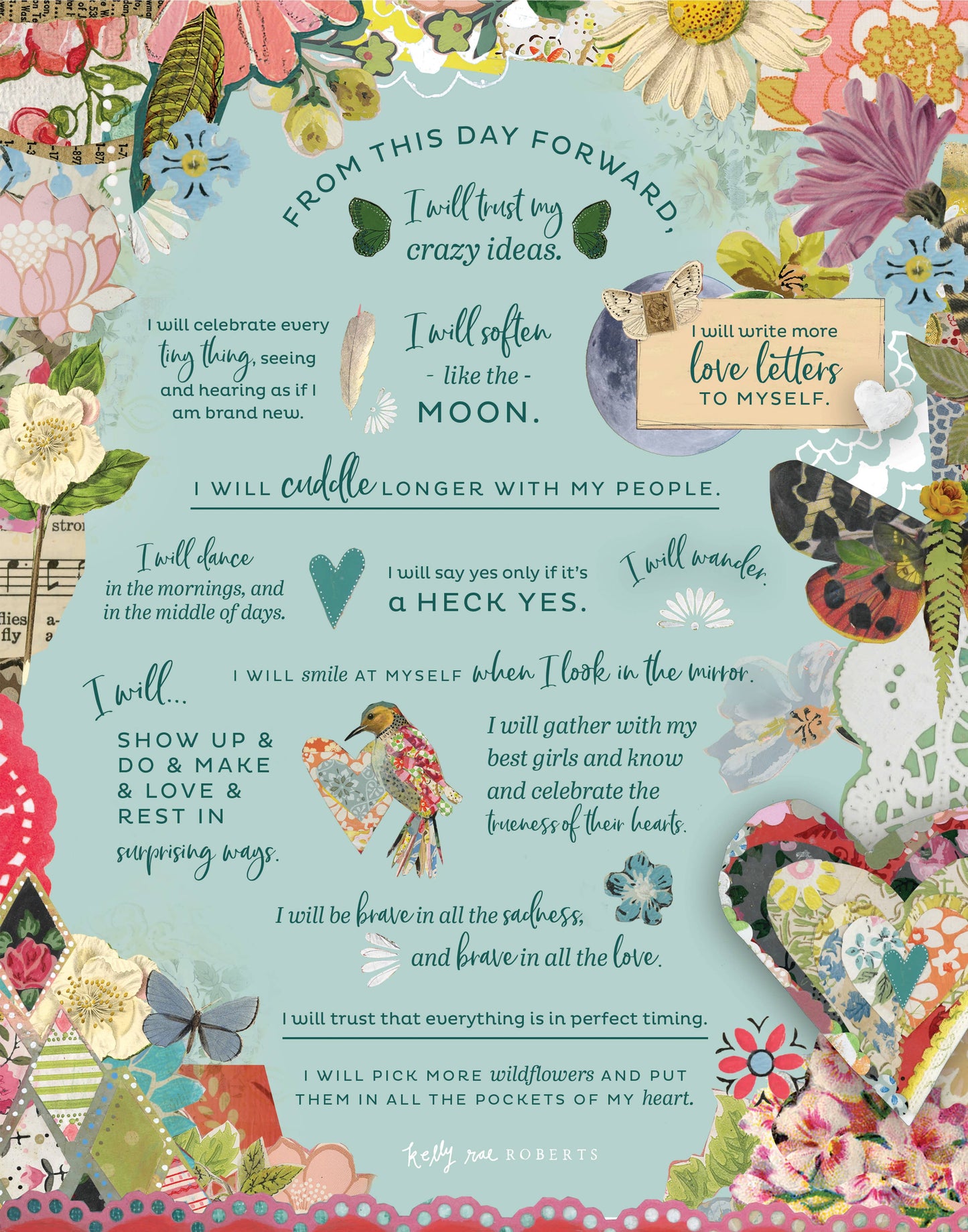 From This Day Forward Manifesto - Print: 8x10 with 11x14 mat