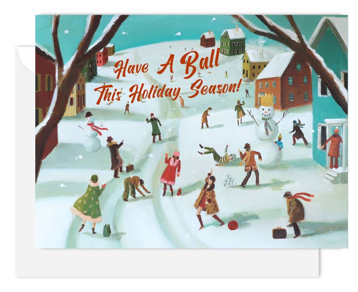 The Great Snowball Fight- Box Set of 8