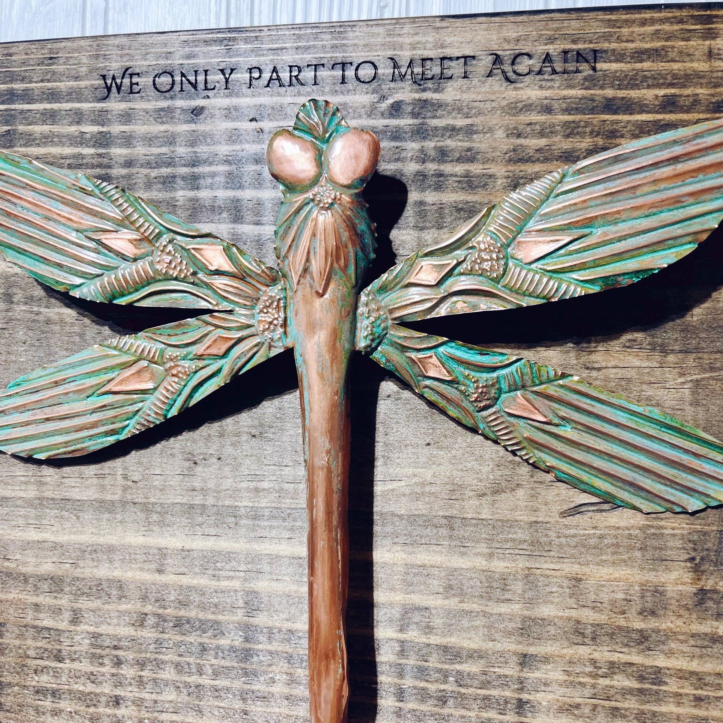 Copper Dragonfly: Jade / We Only Part To Meet Again