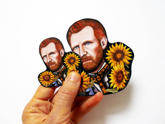 Vincent Iconic artist refrigerator magnet,  art lover gift: 2.5