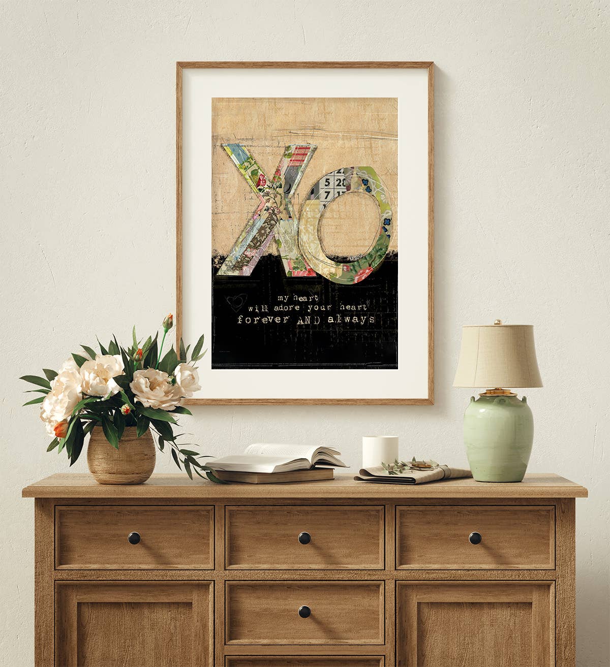 My Heart Adores Your Heart - Print: 5x7