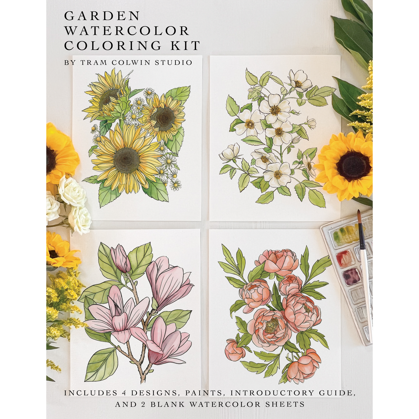 Garden Watercolor Kit