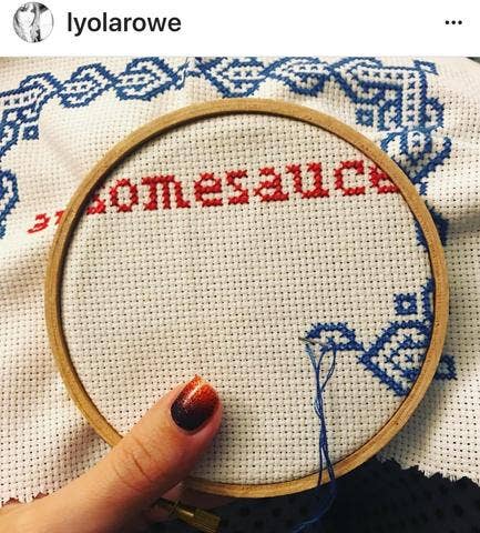 Awesomesauce: Deluxe Cross Stitch Kit