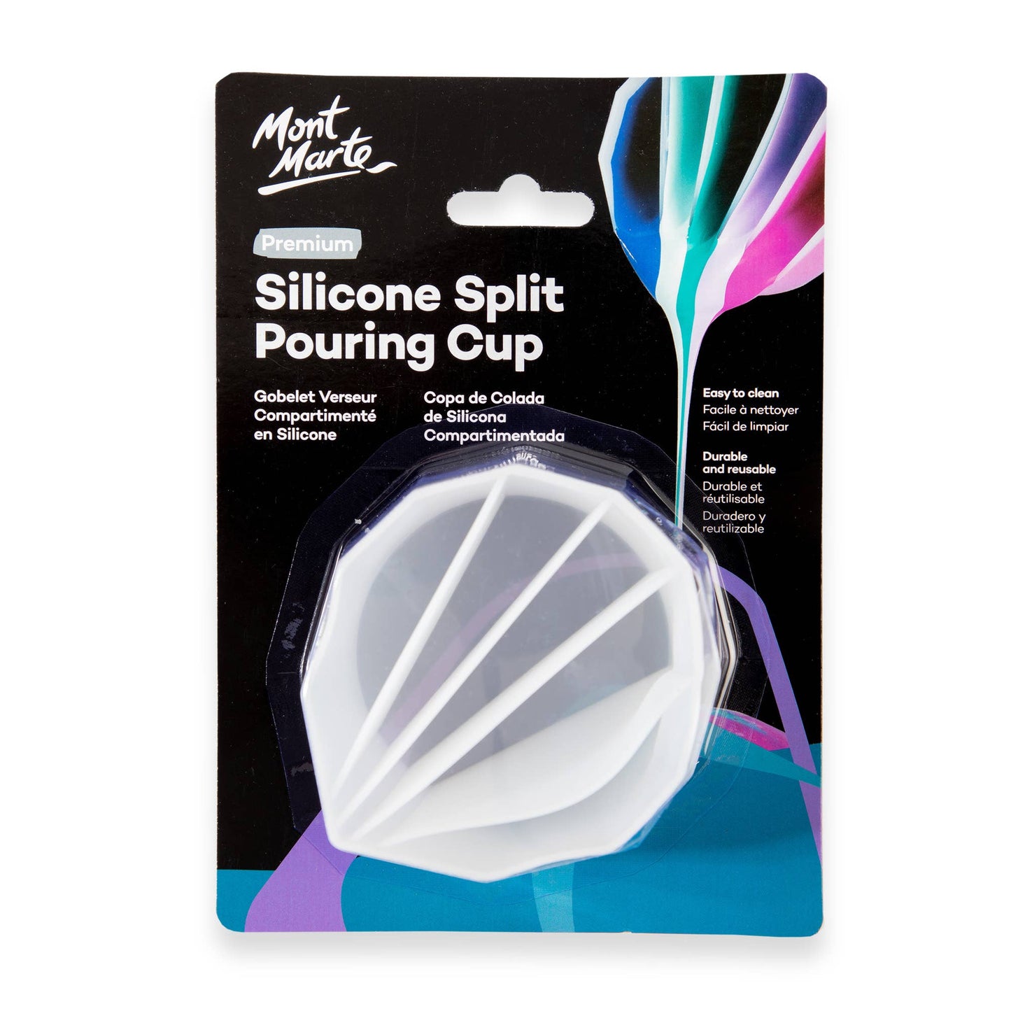 Silicone Split Pouring Cup Premium