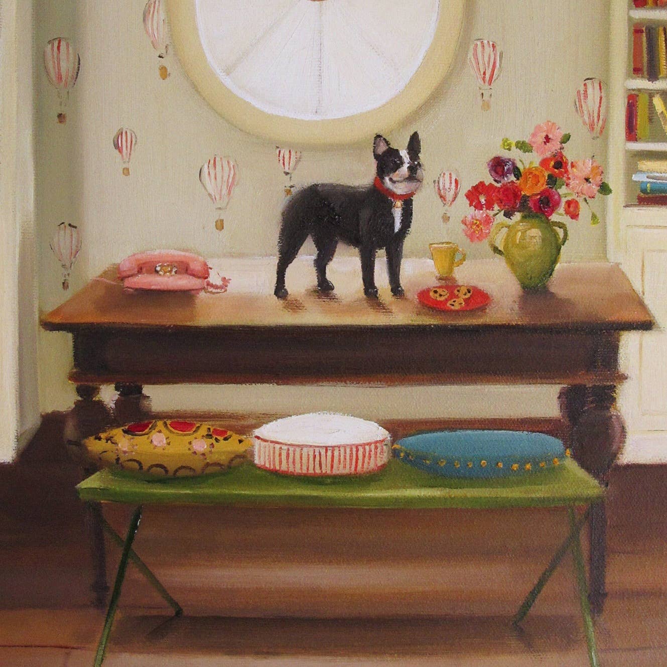 Coco's View From The Top Art Print - 8.5" X 11"