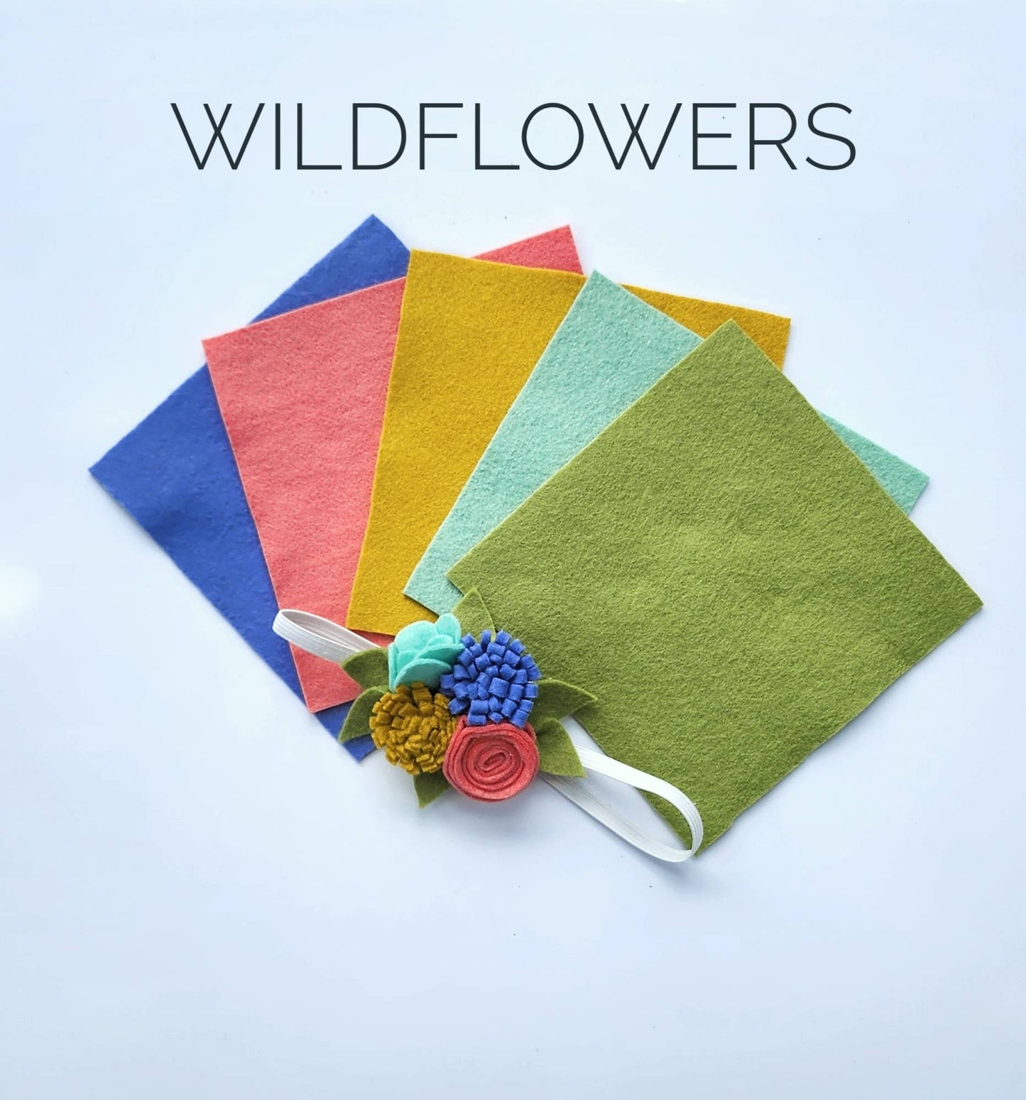 Felt Bookmark DIY Kit: Sea Salt & Rose