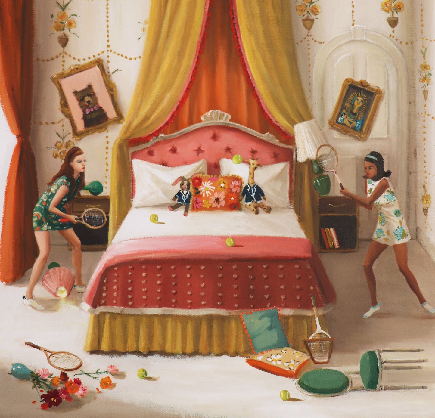 Interior Tennis 8.5"x11" print