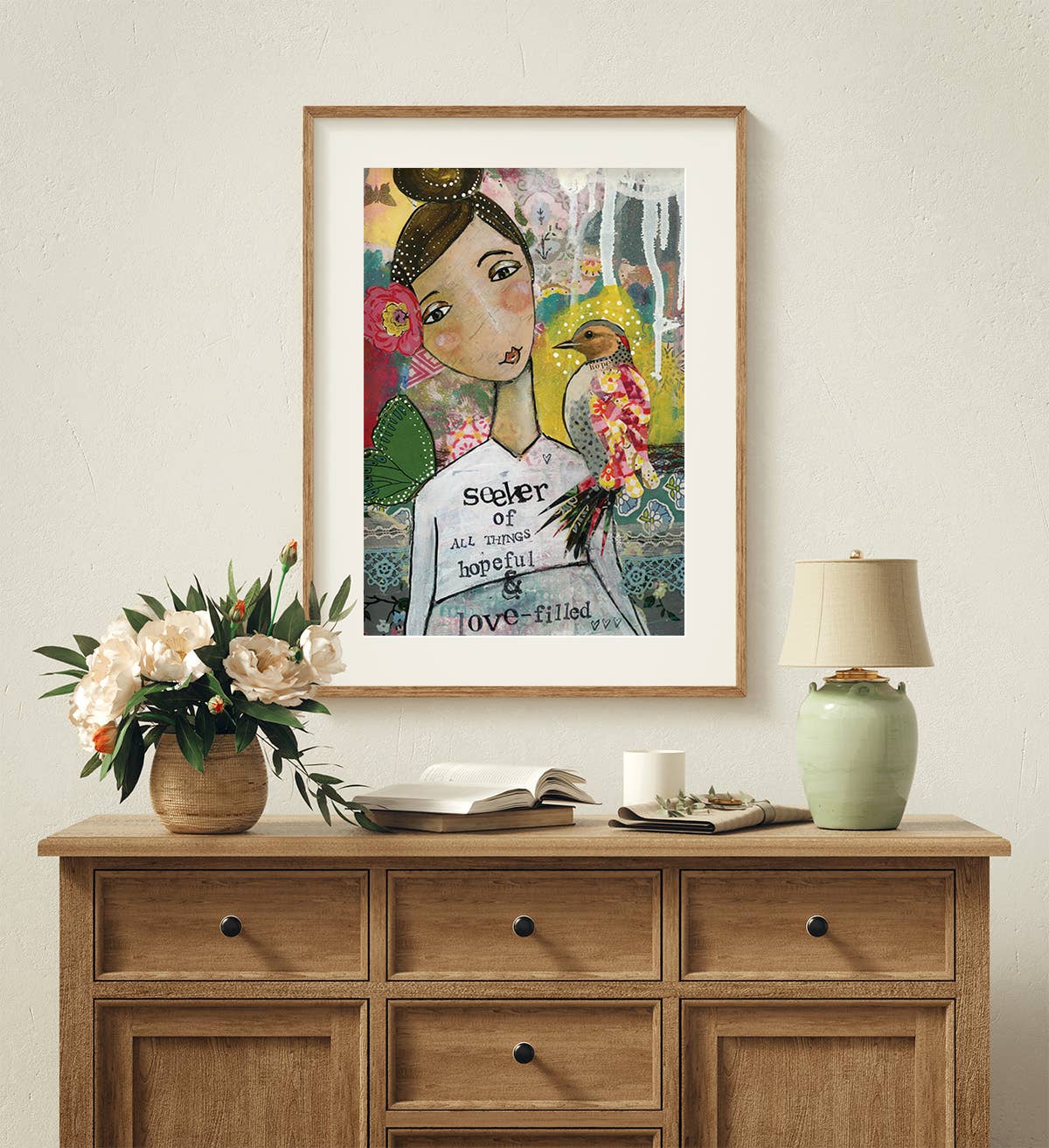 Seeker of Hope and Love - Print: 8x10 with 11x14 mat