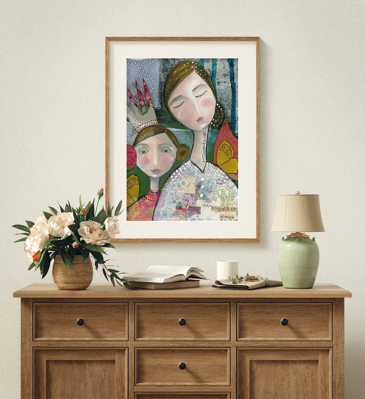 Loved And Grateful - Print: 8x10 with 11x14 mat