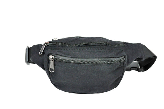 Maple Fanny Pack Bum Bag: Black