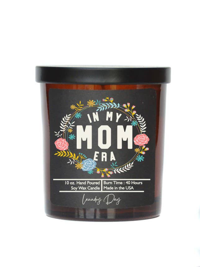 In My Mom Era - Mothers Day Soy Wax Candles - Spring Decor: Laundry Day