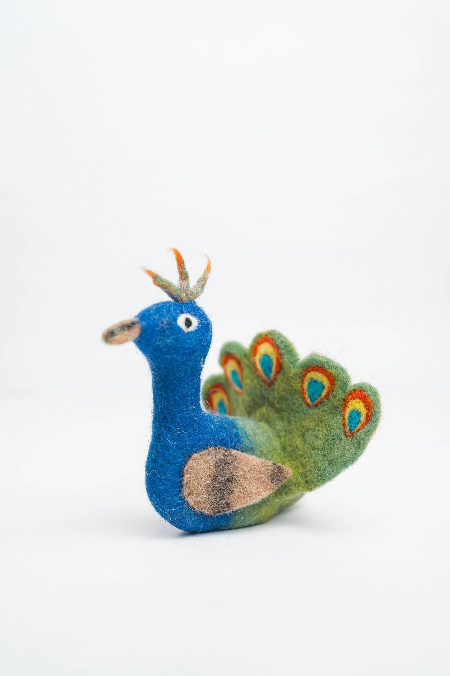 Peacock Finger Puppet