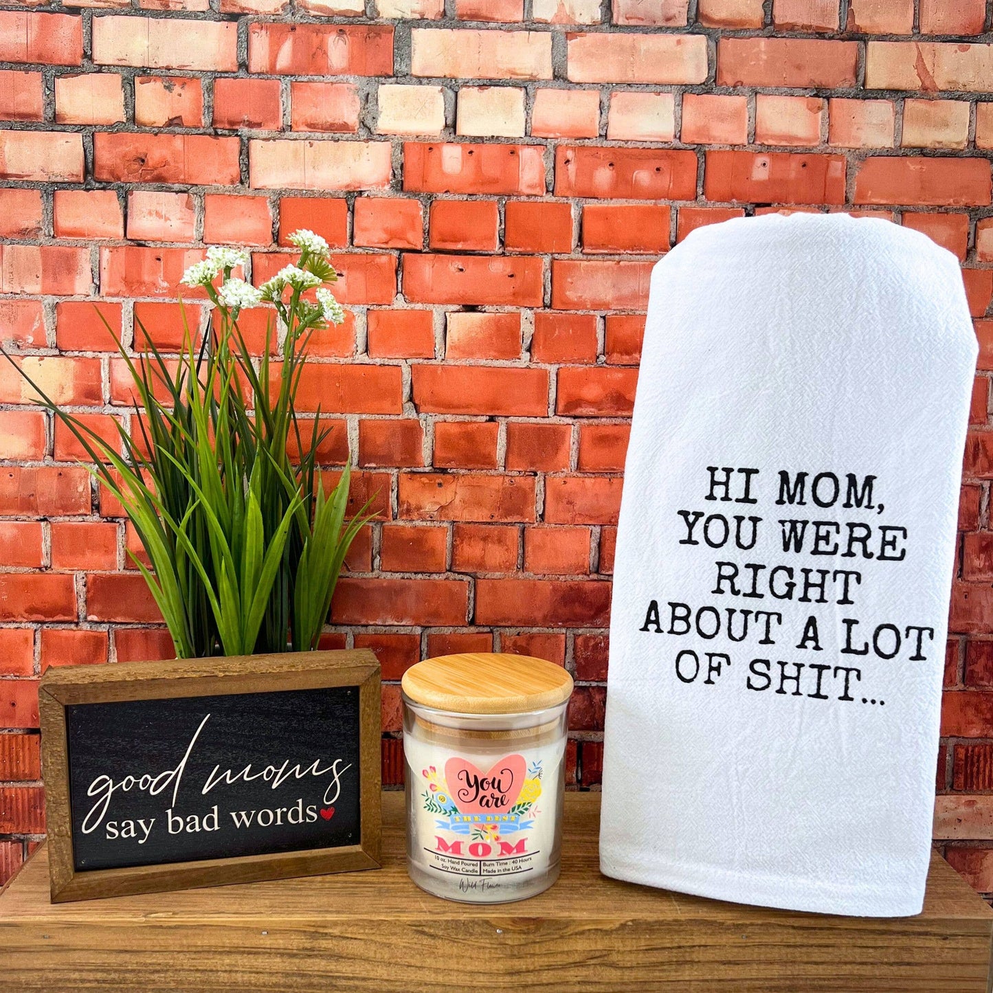 You are the Best Mom - Mothers Day 10oz. Soy Wax Candles: Tropical Sunset