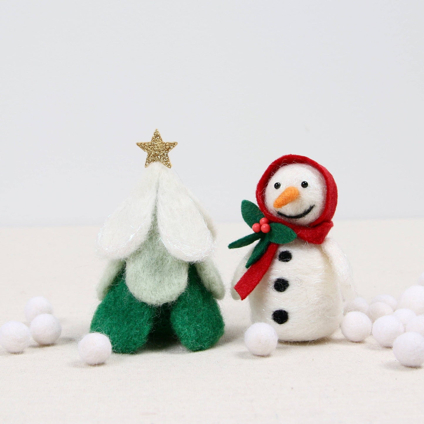 Needle Felting Kit, Sorina Snowman