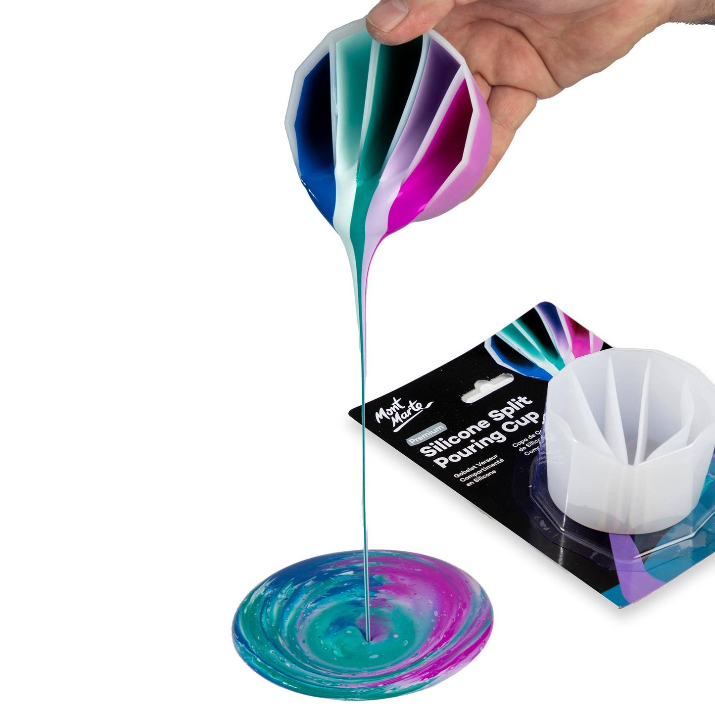 Silicone Split Pouring Cup Premium