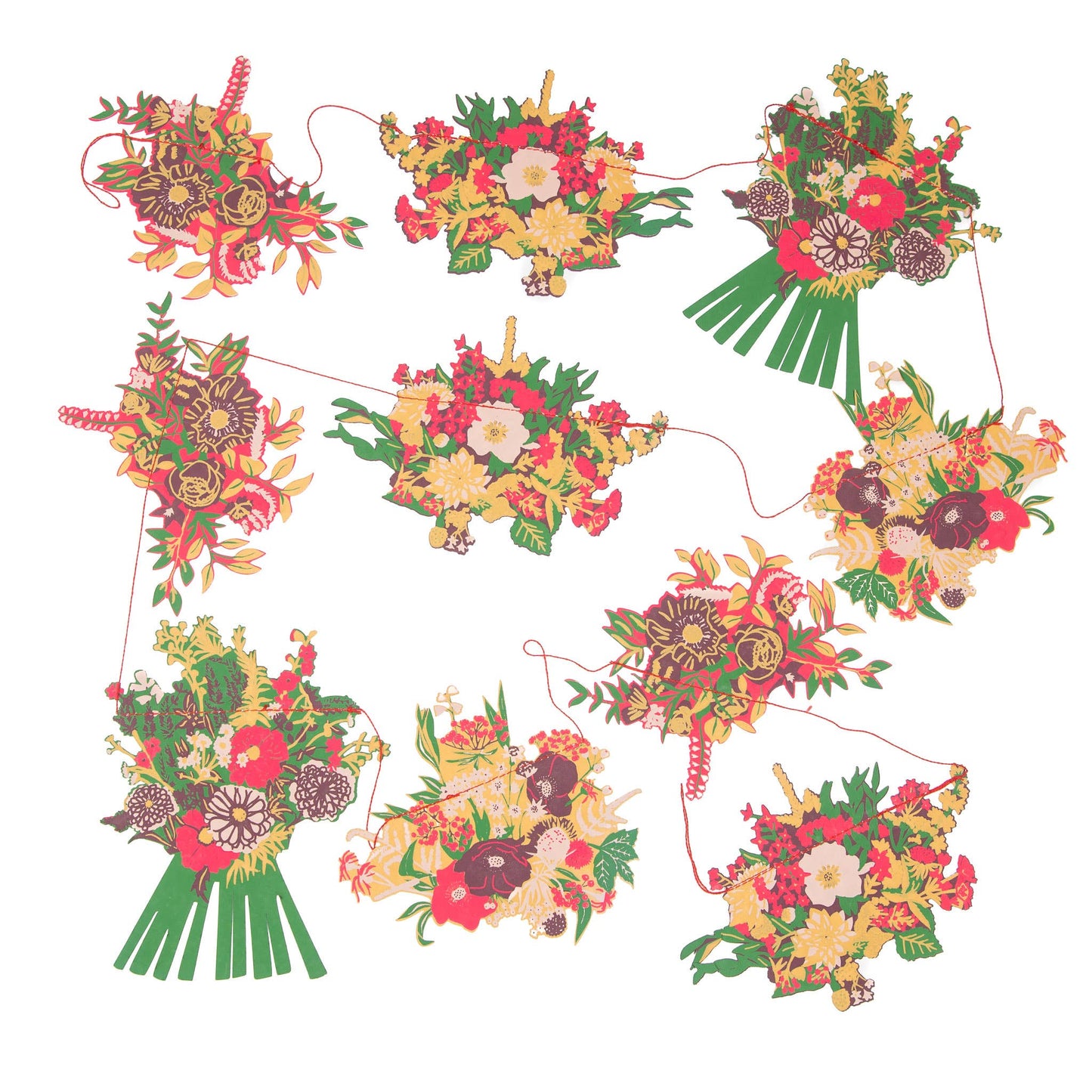 Bouquet Sewn Garland