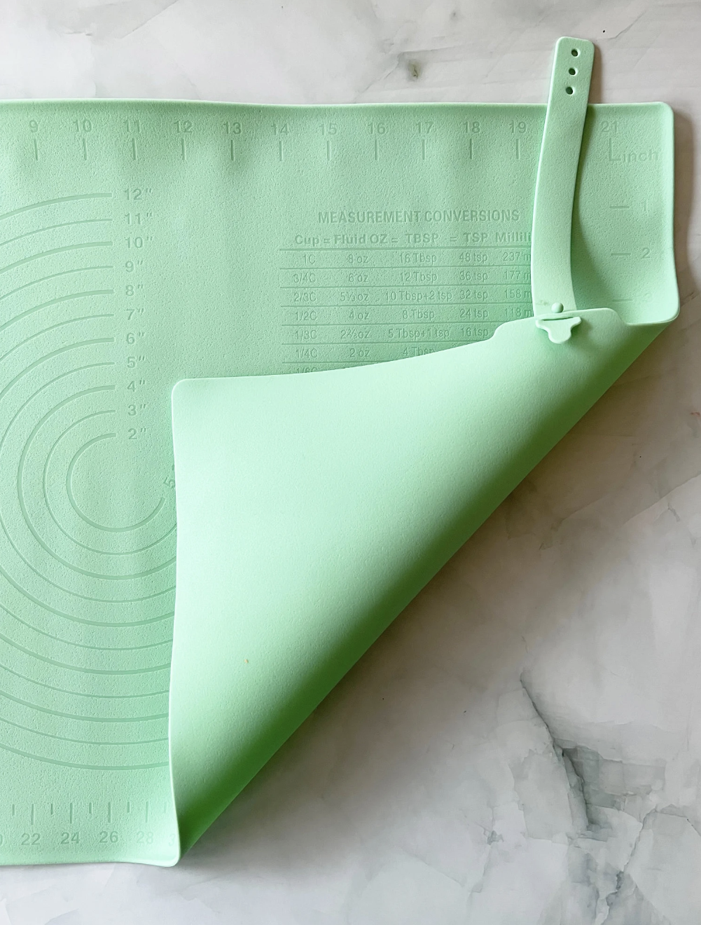 Silicone Craft Mat/ Baking Mat: Green