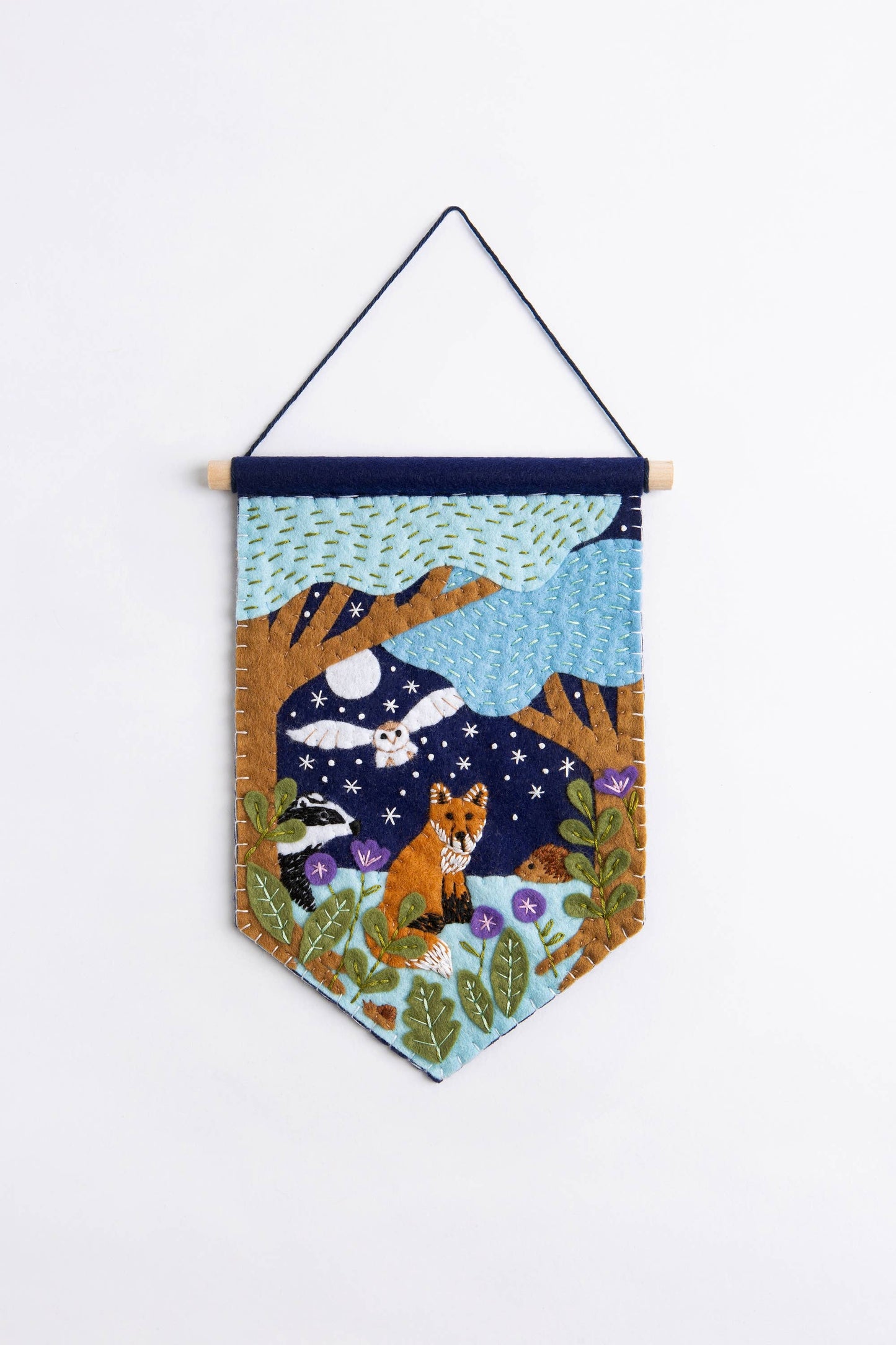 Woodland Pennant Felt Craft Kit | Complete Craft Kit