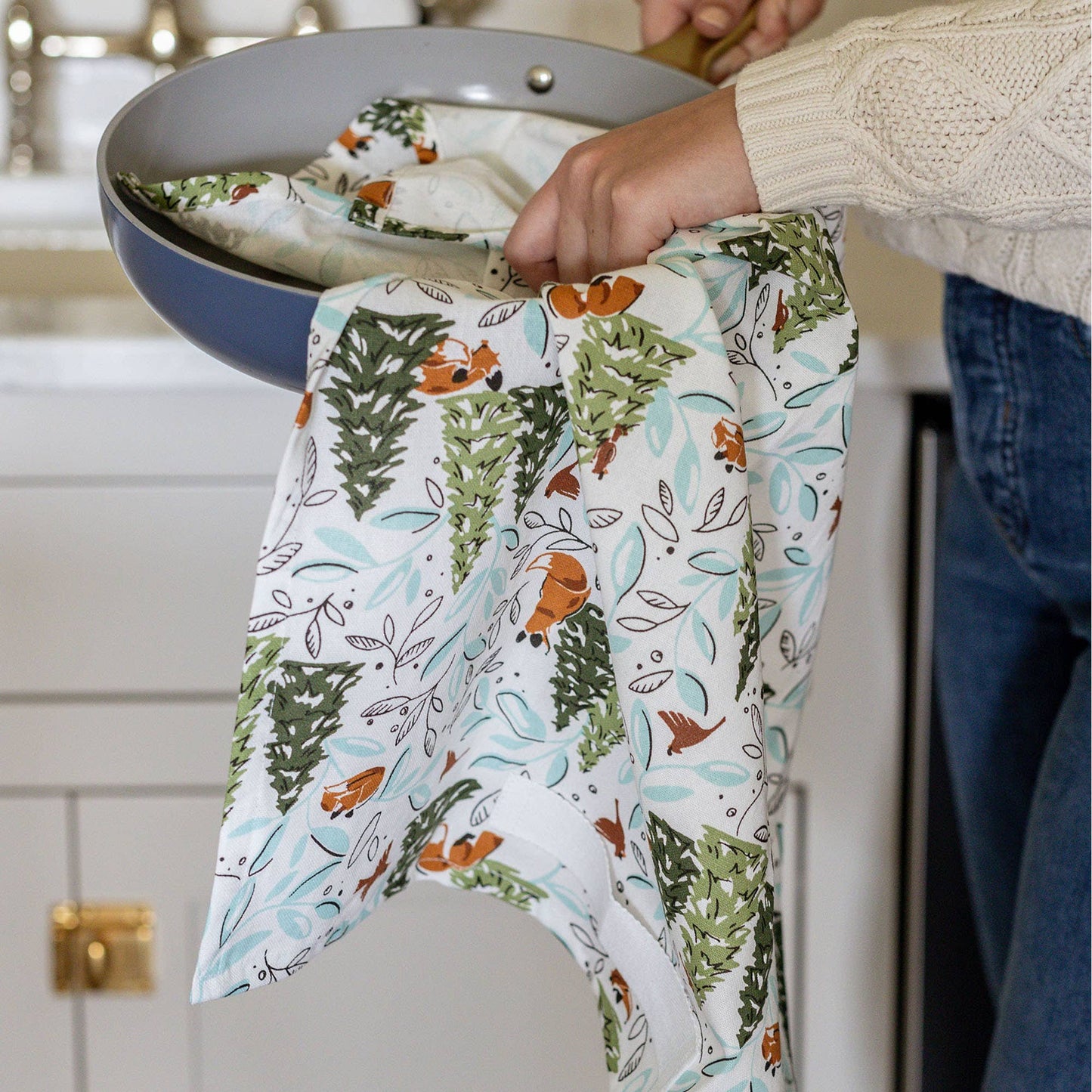 Fox Kitchen Towel