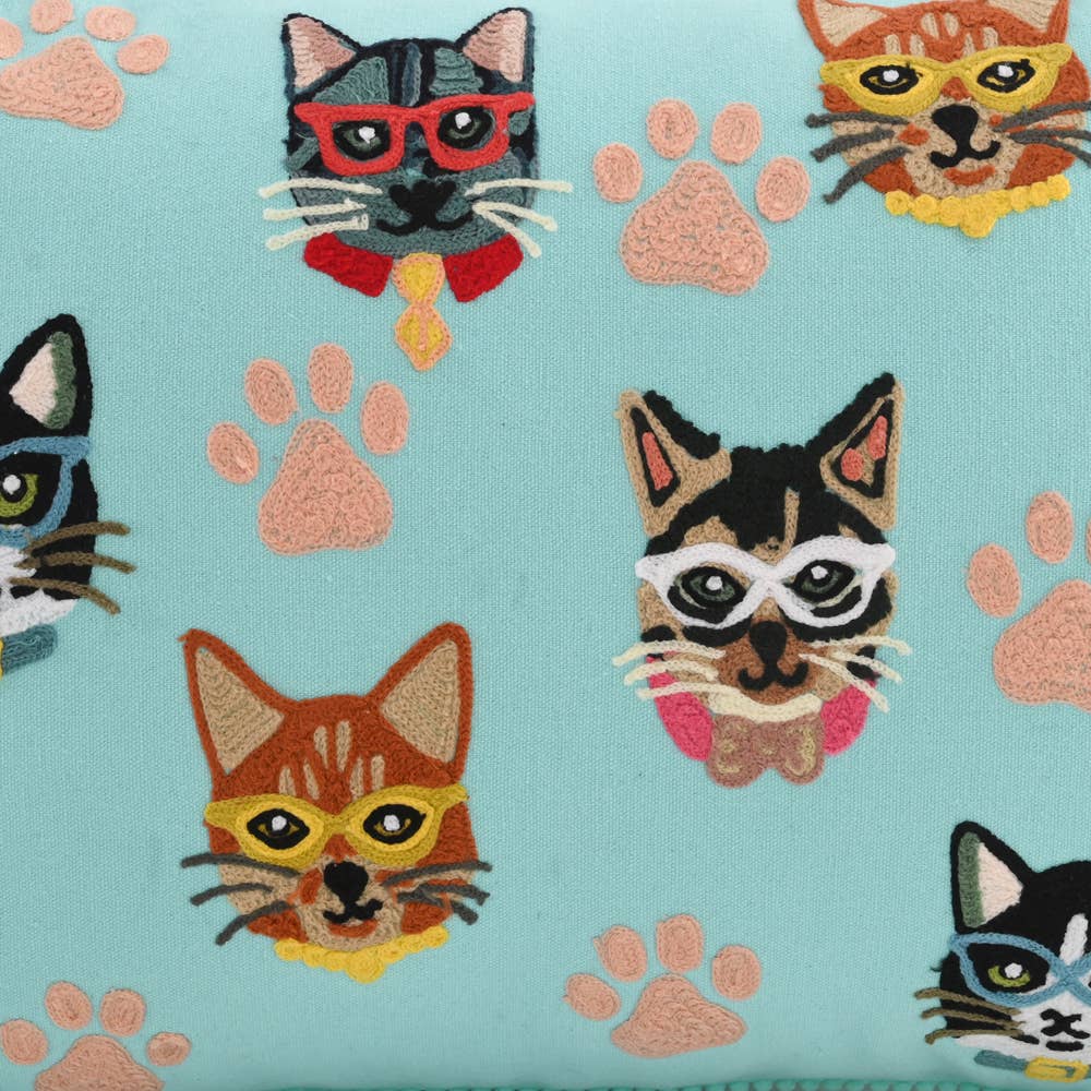 NEW CAT FACES Pillow 16x24