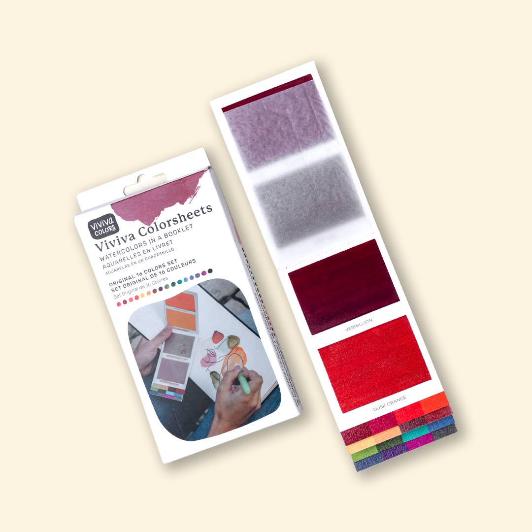 Colorsheets - Original - 16 Watercolors