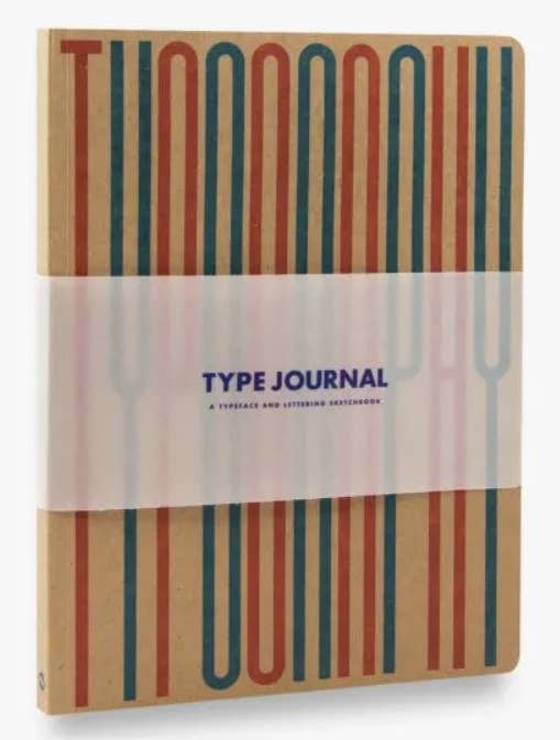 Type Journal: A Typeface and Lettering Sketchbook & Journal