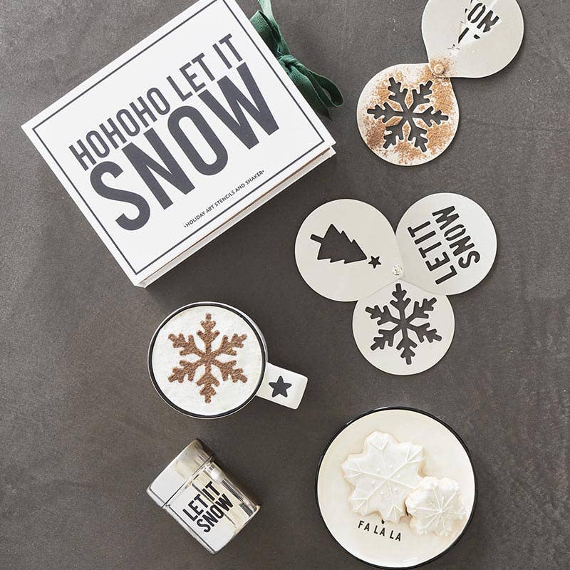 Holiday Stencils & Shaker Set