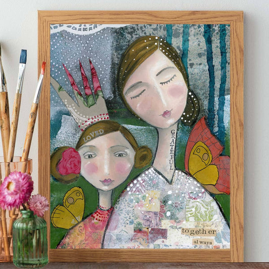 Loved And Grateful - Print: 5x7