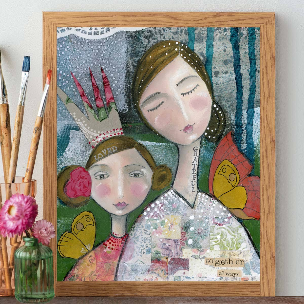 Loved And Grateful - Print: 8x10 with 11x14 mat