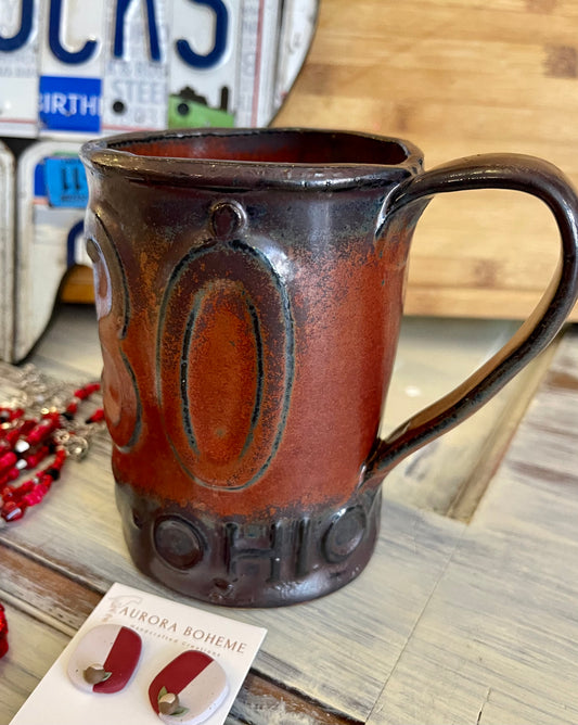 Vintage OH License Plate MUG by Emma