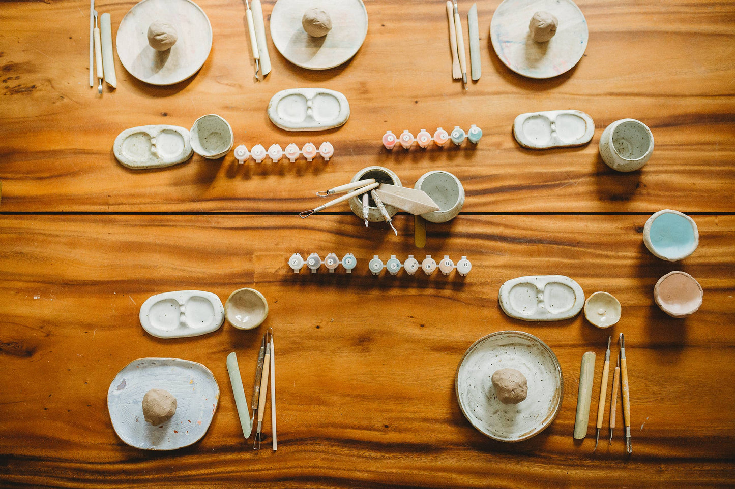 Deluxe Clay Date Activity Kit- Clay Kit for Two