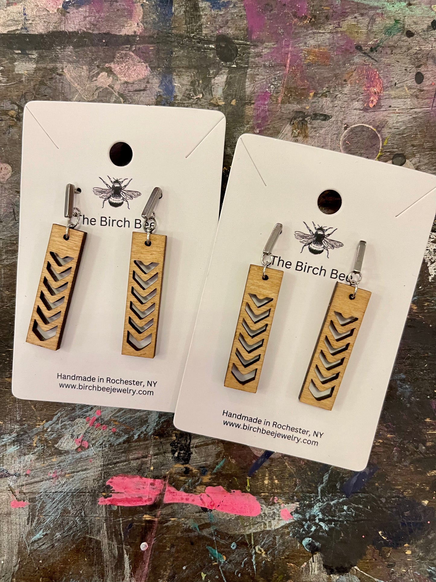 The Birch Bee CHEVRON BARS