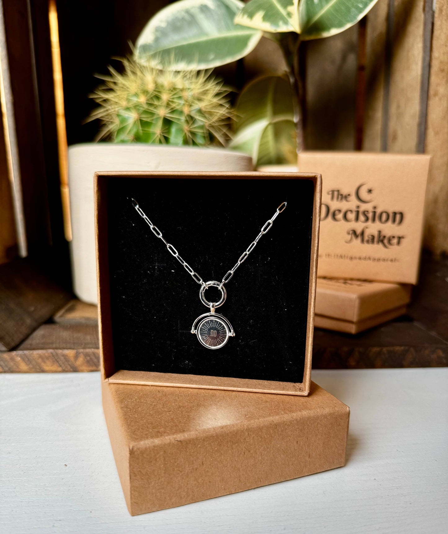 The Decision Maker Necklace: 18k Gold Filled