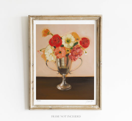 Champion Art Print - 8.5" X 11"