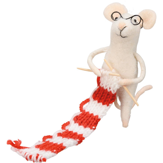 Knitting Mouse Critter