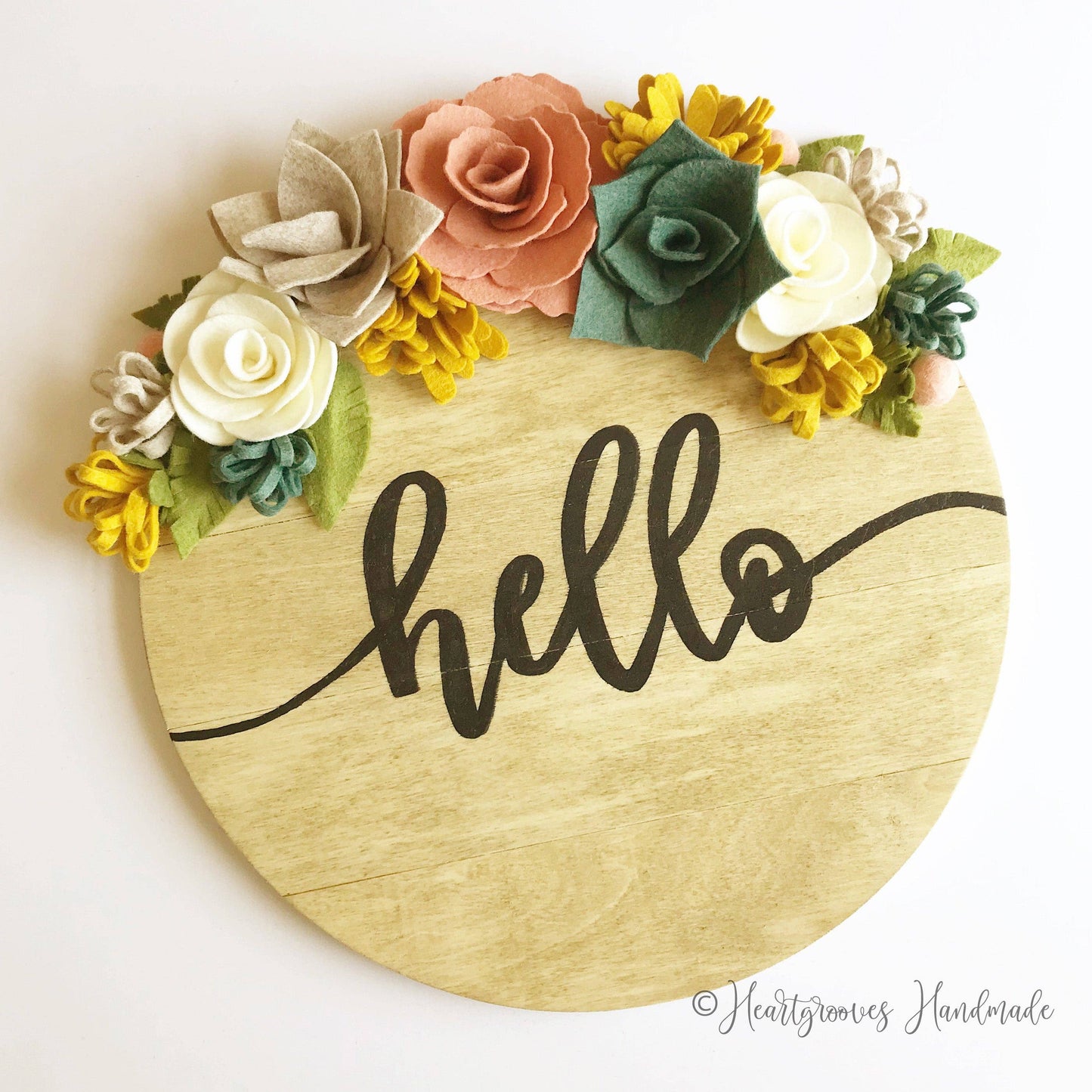 Felt Flower Craft Kit | Succulent Rose
